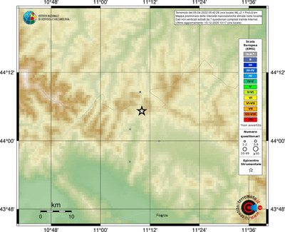 Mappa EMS - località