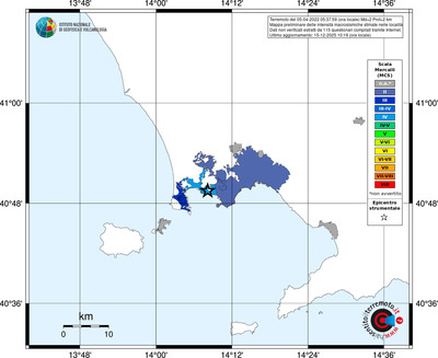 Mappa MCS - territori località