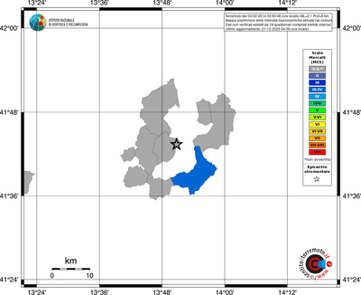 Mappa MCS - territori comuni