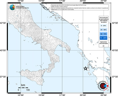 Mappa territorio comunale con almeno 3 questionari