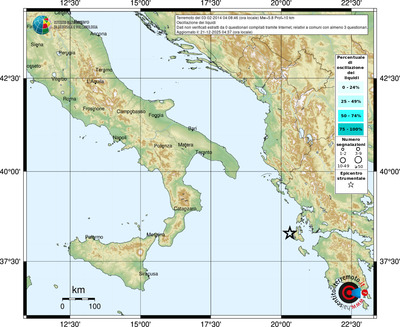 Mappa comuni con almeno 3 questionari