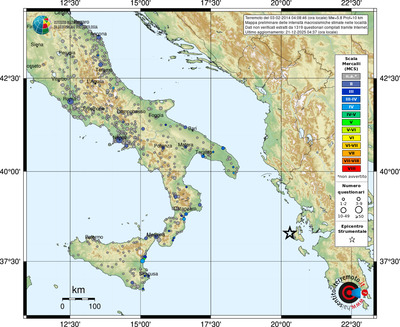 Mappa MCS - località
