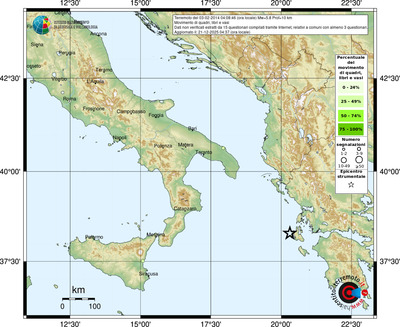 Mappa comuni con almeno 3 questionari
