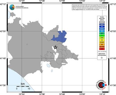 Mappa MCS - territori comuni