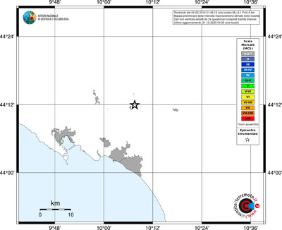 Mappa MCS - territori località