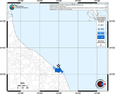 Mappa territorio comunale con almeno 3 questionari