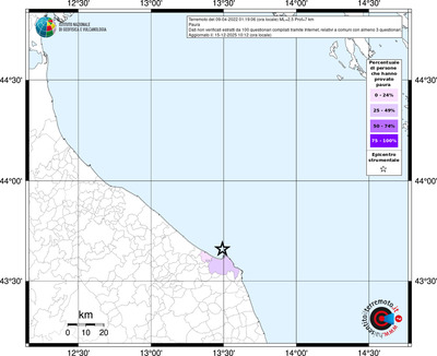 Mappa territorio comunale con almeno 3 questionari