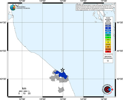 Mappa EMS - territori comuni