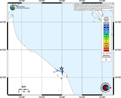 Mappa MCS - territori località