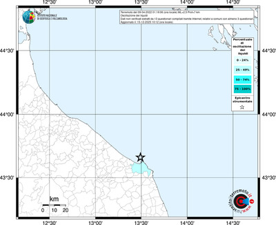 Mappa territorio comunale con almeno 3 questionari