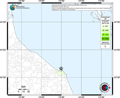 Mappa territorio comunale con almeno 3 questionari