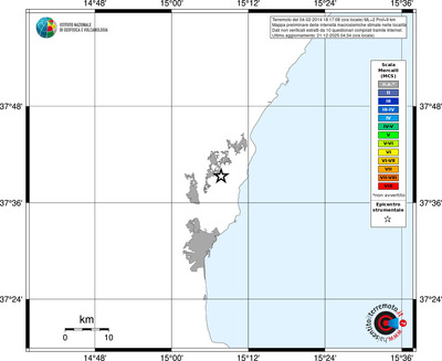 Mappa MCS - territori località