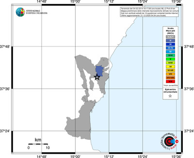 Mappa MCS - territori comuni