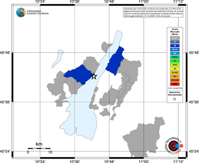 Mappa MCS - territori comuni