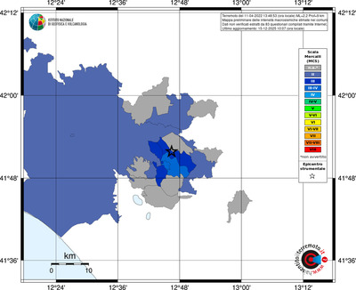 Mappa MCS - territori comuni