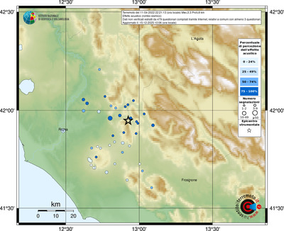 Mappa comuni con almeno 3 questionari