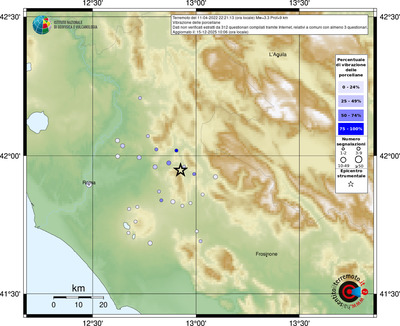 Mappa comuni con almeno 3 questionari