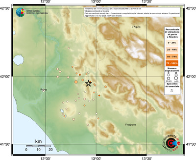 Mappa comuni con almeno 3 questionari