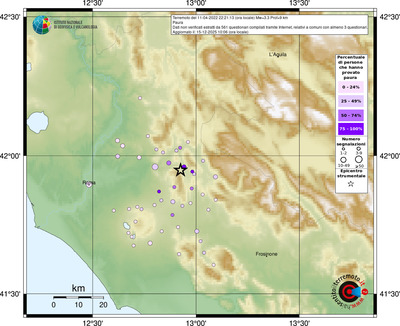 Mappa comuni con almeno 3 questionari