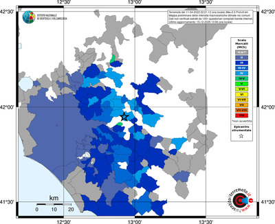 Mappa MCS - territori comuni