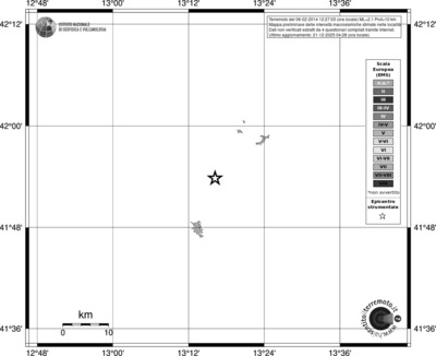 Mappa EMS - territori località