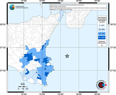 Mappa territorio comunale con almeno 3 questionari
