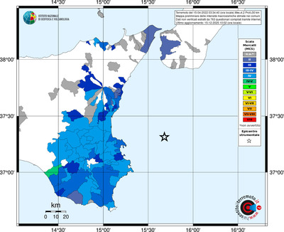 Mappa MCS - territori comuni
