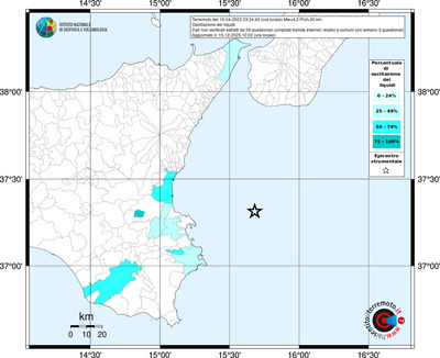 Mappa territorio comunale con almeno 3 questionari