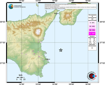 Mappa comuni con almeno 3 questionari