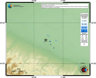 Mappa comuni con almeno 3 questionari