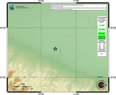 Mappa comuni con almeno 3 questionari