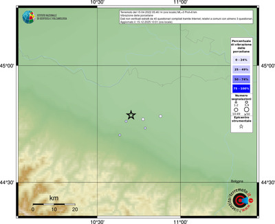 Mappa comuni con almeno 3 questionari