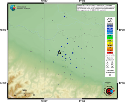 Mappa EMS - località