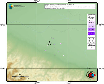 Mappa comuni con almeno 3 questionari