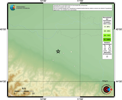 Mappa comuni con almeno 3 questionari
