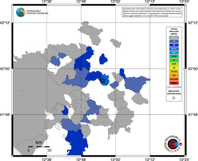 Mappa MCS - territori comuni