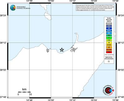 Mappa MCS - territori località