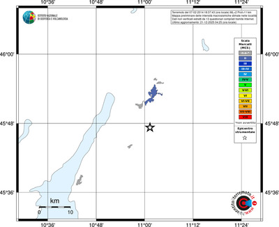 Mappa MCS - territori località