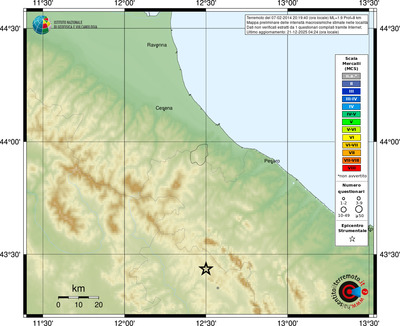 Mappa MCS - località