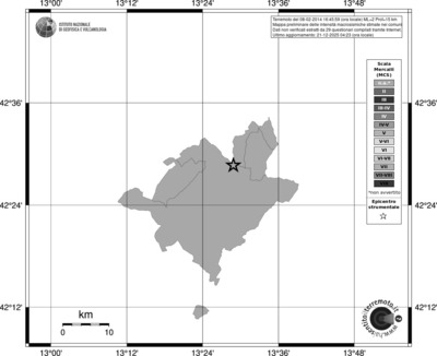 Mappa MCS - territori comuni