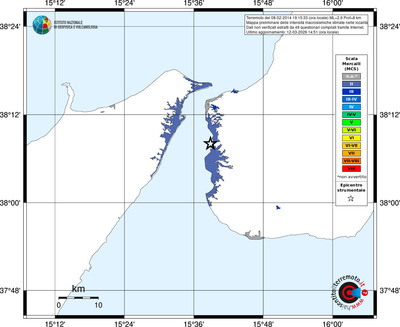 Mappa MCS - territori località