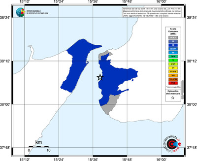 Mappa EMS - territori comuni