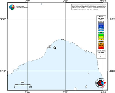 Mappa EMS - territori comuni