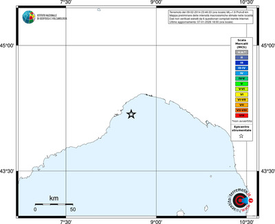Mappa MCS - territori località