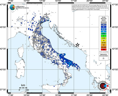 Mappa MCS - territori comuni