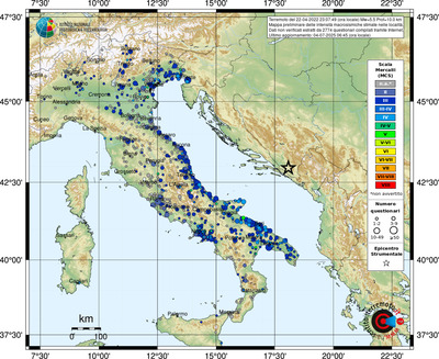 Mappa MCS - località