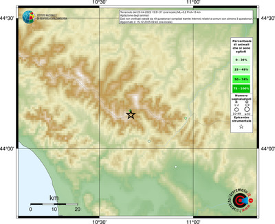 Mappa comuni con almeno 3 questionari