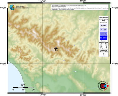 Mappa comuni con almeno 3 questionari