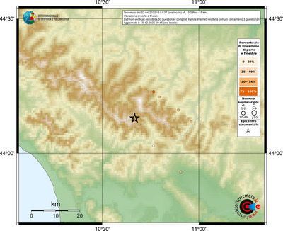Mappa comuni con almeno 3 questionari
