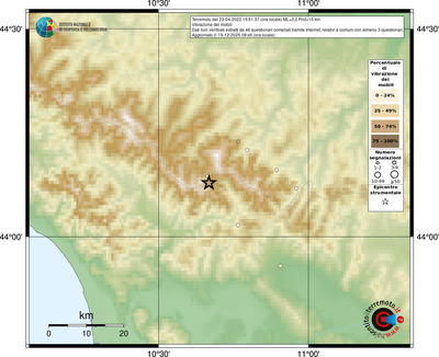 Mappa comuni con almeno 3 questionari